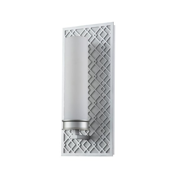 Designerski Kinkiet Ziggy Elstead Lighting ZIGGY1-LS  Lakierowane srebro