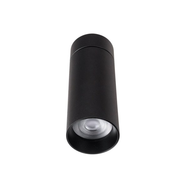 Lampa sufitowa plafon LED minimalistyczna klasyczna czarna aluminiowa regulowana tuba Halo A C0246 MAXLIGHT 