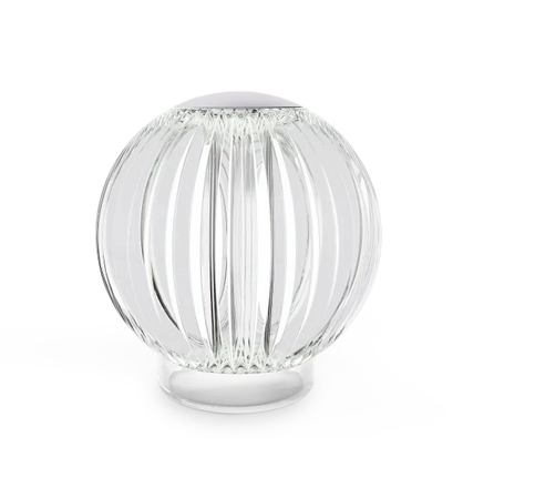 Lampa Stołowa Chrom Glamour LED Kryształowa DIAMOND TL1 343488 IDEAL LUX