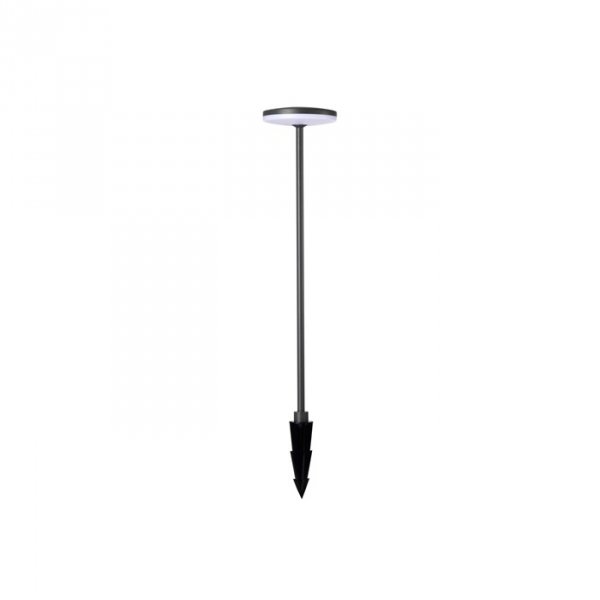 Minimalistyczna Lampa Ogrodowa Czarna LED ALVA AZ5705 AZZARDO