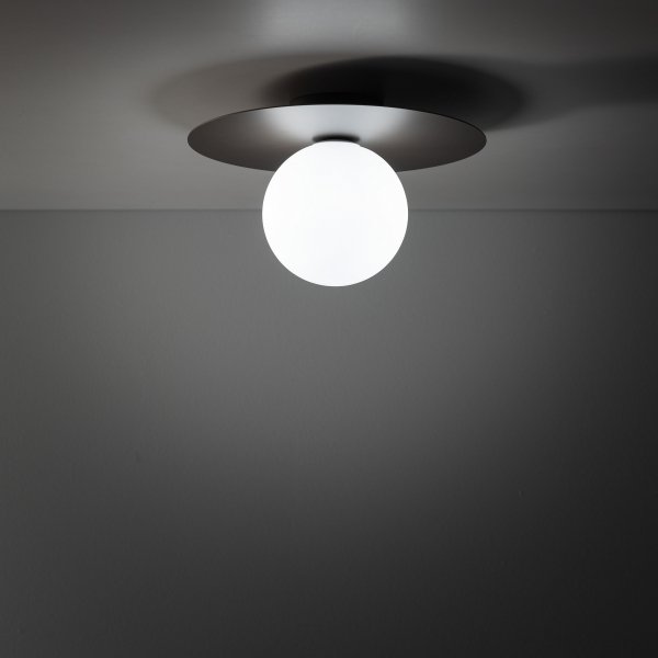 Nowoczesna oprawa ścienno-sufitowa plafon kinkiet okrągły brązowy minimalistyczny uniwersalny klasyczny PIXI 11335 TK-Lighting