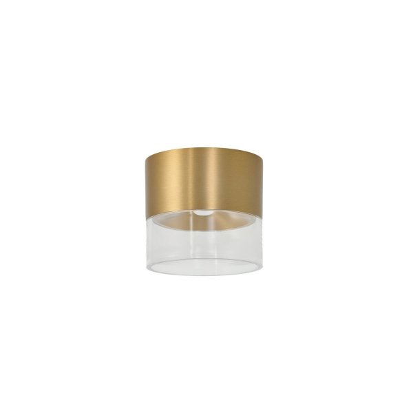 Złota lampa sufitowa plafon spot LIMAN LED 10W CCT 3000/4000 K Azzardo AZ6551