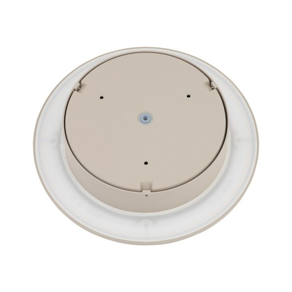 Zewnętrzny kinkiet okrągły piaskowy ARIA LED XL Nowodvorski Lighting 11573