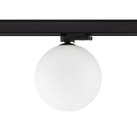 Nowoczesna oprawa świetlna reflektor na szynoprzewód 3 fazowy szklana biała kula SNOWBALL 11296 Nowodvorski Lighting