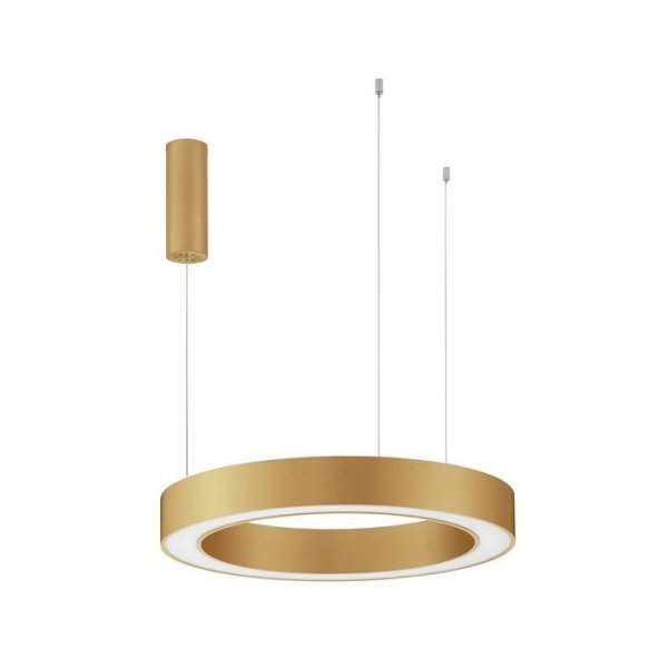 Lampa Wisząca Ring Złoty Okrąg Ledowy SONORA LE42809 LUCES EXCLUSIVAS