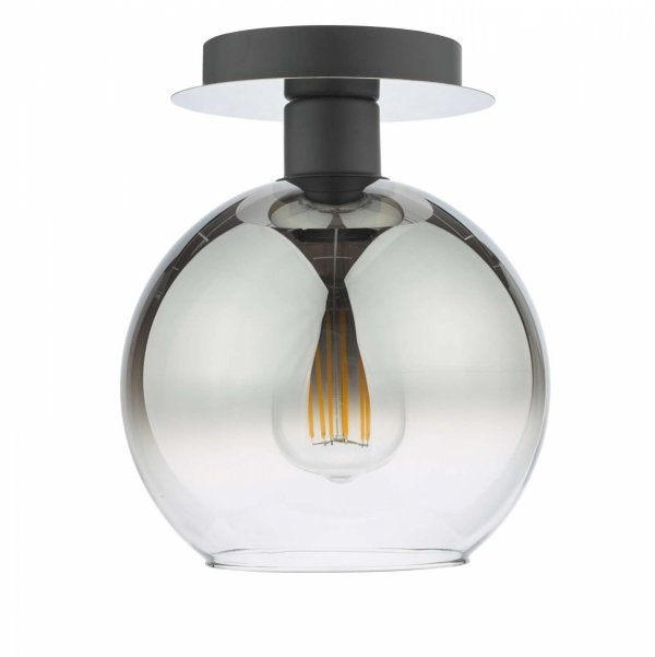 Nowoczesny Plafon Sufitowy Szklany Klosz Kula LYCIA LYC0122 DAR LIGHTING