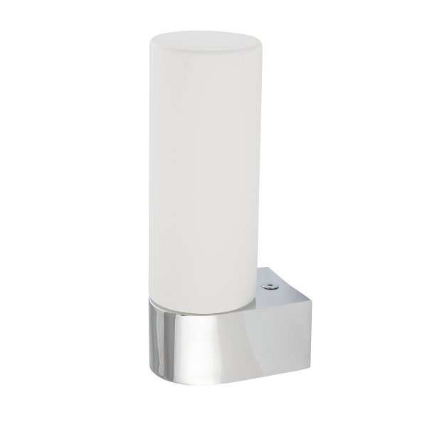 Nowoczesna Dekoracyjna Lampa Ścienna Szklany Kinkiet IP44 NATALIE I CHROME 10723 Nowodvorski Lighting