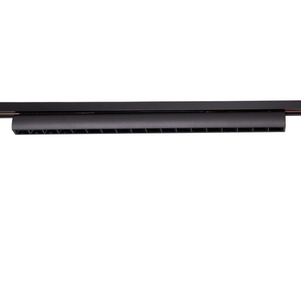 Raster do szynoprzewodu czarny obrotowy LED listwa minimalistyczny nowoczesny MICRO11 N0004N MAXLIGHT