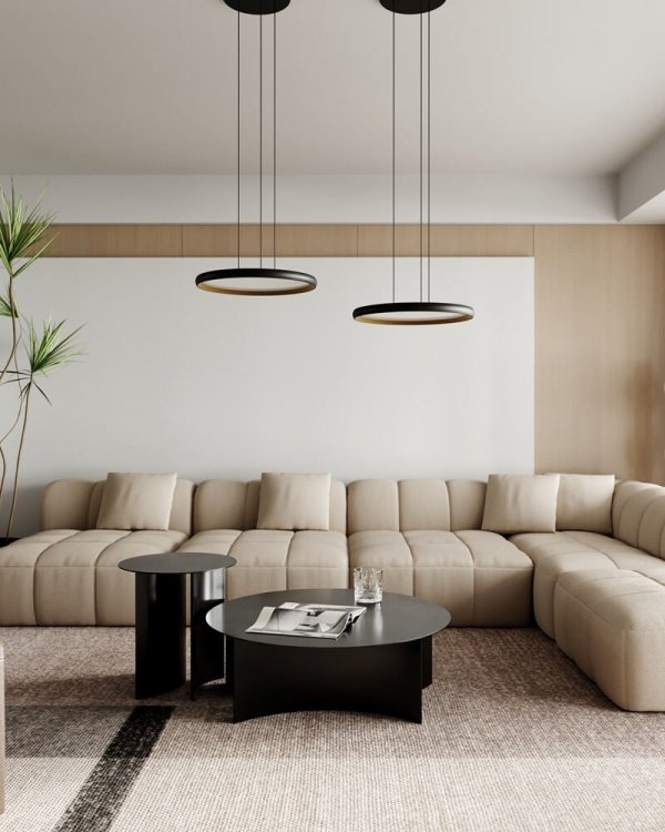 Lampa Wisząca Czerny Okrąg LED VIK P0556 MAXLIGHT