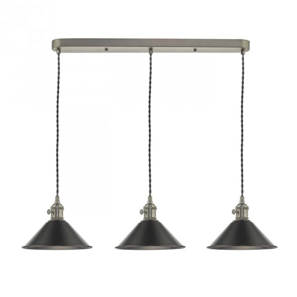 Chrom Lampa Wisząca Vintage Cynowane Klose HADANO HAD3661-02 DAR LIGHTING