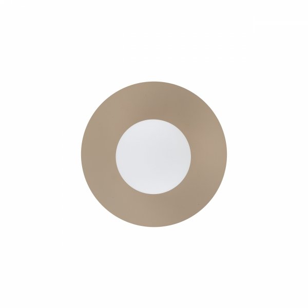 Nowoczesna oprawa ścienno-sufitowa plafon kinkiet okrągła beżowa minimalistyczna uniwersalna klasyczna PIXI 11334 TK-Lighting