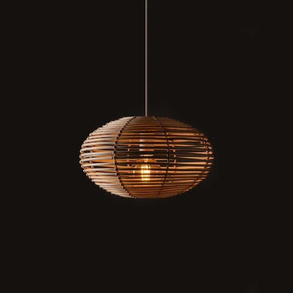 Naturalna Lampa Wisząca W Stylu Boho RATTAN S 11153 Nowodvorski LightingI 