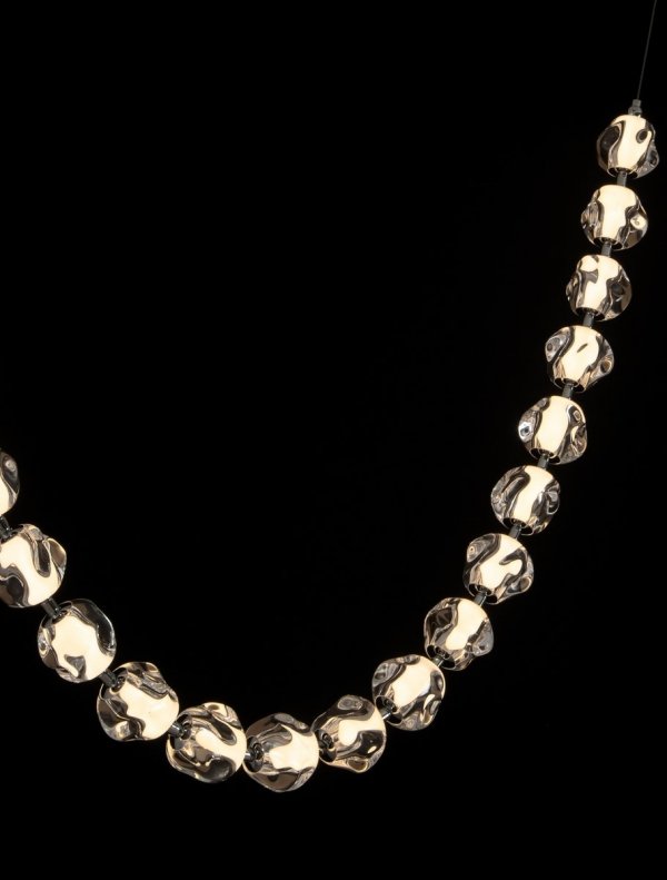Nowoczesna Molekularna Lampa Wisząca Salonowa Białe Kule LUCES EXCLUSIVAS CHEPEN LE44424