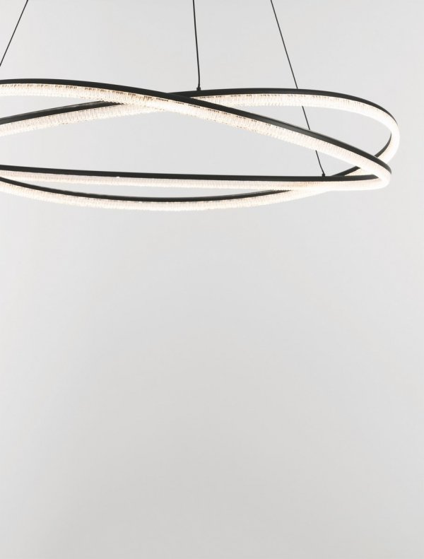 Nowoczesna Lampa Wisząca Czarna LED ILAVE LE44323 LUCES EXCLUSIVAS