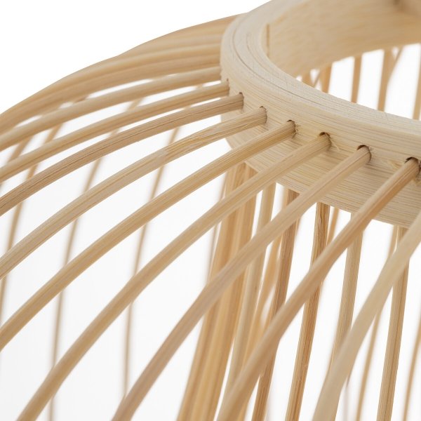 Naturalna Lampa Wisząca Z Bambusa W Stylu Boho KRABI 11158 Nowodvorski Lighting