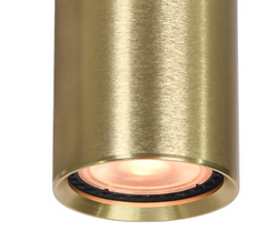Nowoczesny Plafon Sufitowy Złota Tuba Metalowa LOPUS CLN-48930-M-GD ITALUX