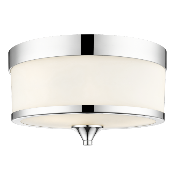 Stylowy nowoczesny srebrny plafon sufitowy FLEETWOOD C03286CH Cosmo Light