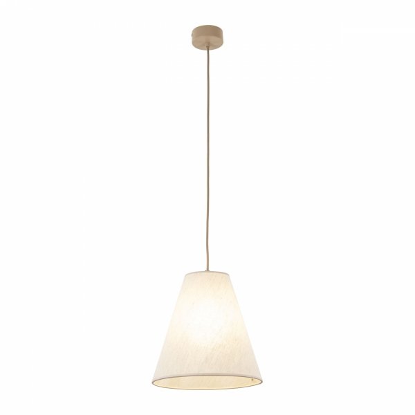beżowa lampa wisząca abażurowa CONEA 11202 TK-LIGHTING