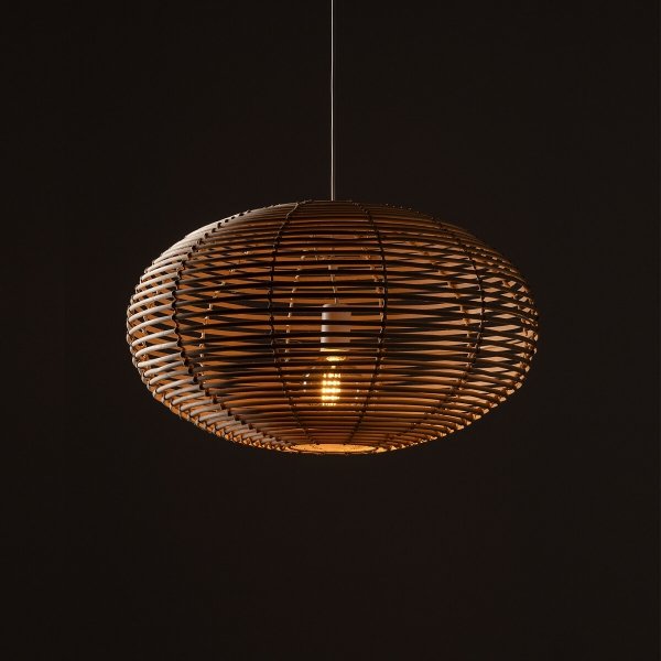 Naturalna Lampa Wisząca W Stylu Boho RATTAN M 11154 Nowodvorski Lighting 