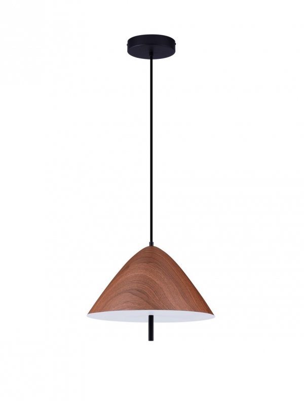 Designerska brązowa lampa wisząca LED nowoczesna CARAPARI LE44814 Luces Exclusivas