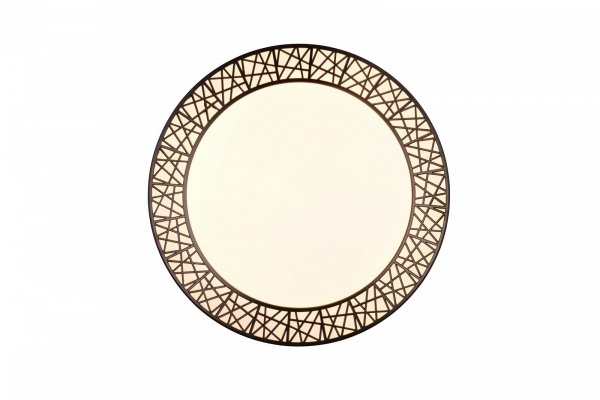 Nowoczesna Dekoracyjna Lampa Sufitowa Biało Czarny Plafon LED CLUSTER R67321102 RL