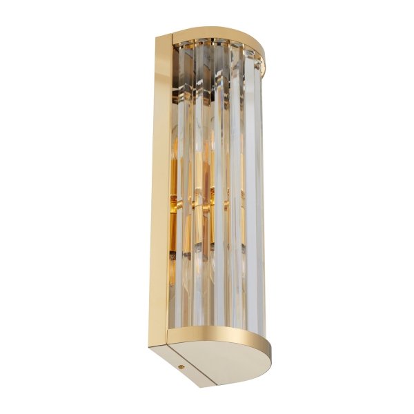 Kryształowy kinkiet ścienny złoty EXELLENT ST-88022W Step Into Design