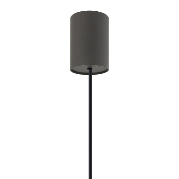 Lampa wisząca stożkowa ZENITH XS umbra grey 11454 Nowodvorski Lighting
