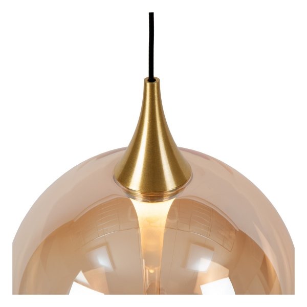 Nowoczesna Lampa Wisząca LED Szklany Klosz Kula GISELA 13494/04/62 LUCIDE