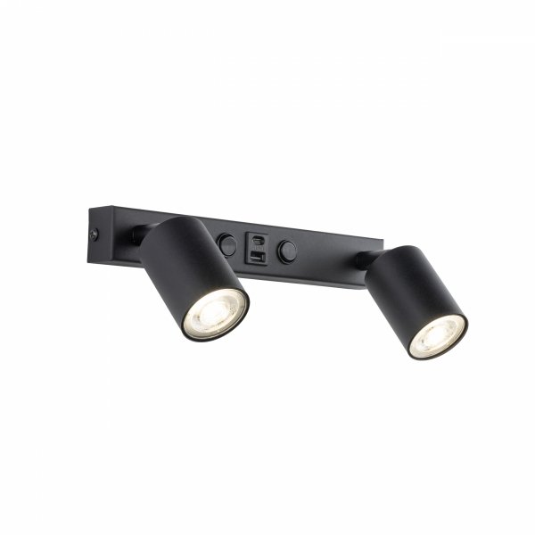 Kinkiet ścienny czarne tuby minimalistyczny klasyczny uniwersalny nad lustro NEX 11356 TK-LIGHTING