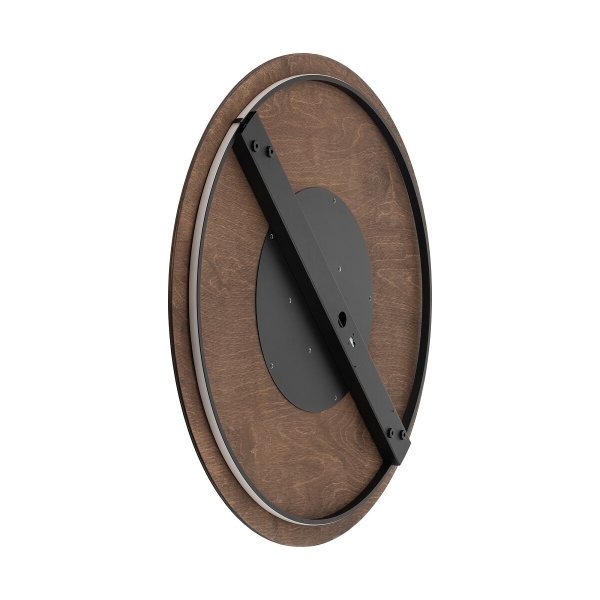 Nowoczesny drewniany kinkiet ścienny okrągły RING TIMBER LED XL 11292 Nowodvorski Lighting