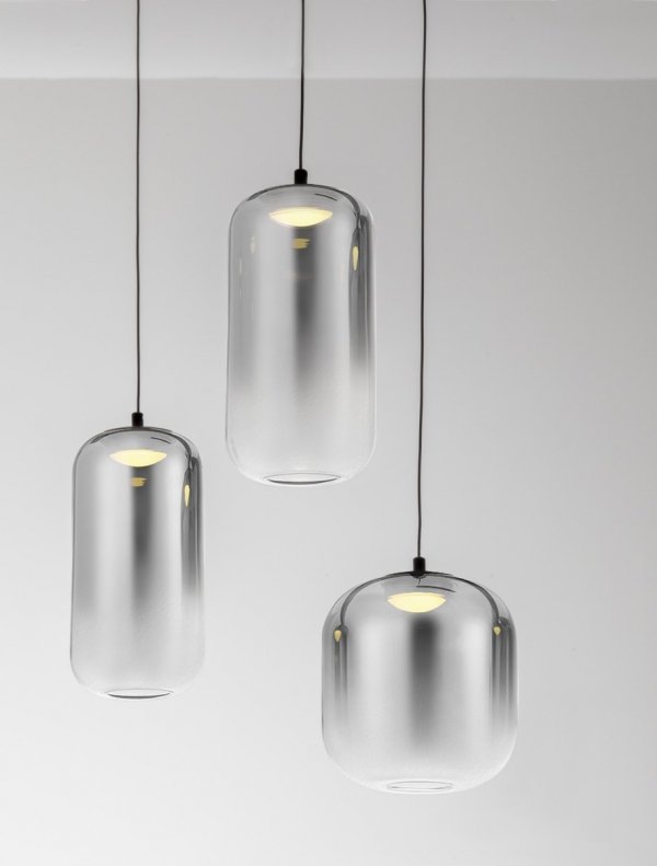 Nowoczesna dekoracyjna lampa wisząca LED szklane kosze ANUCO LE44614 Luces Exclusivas