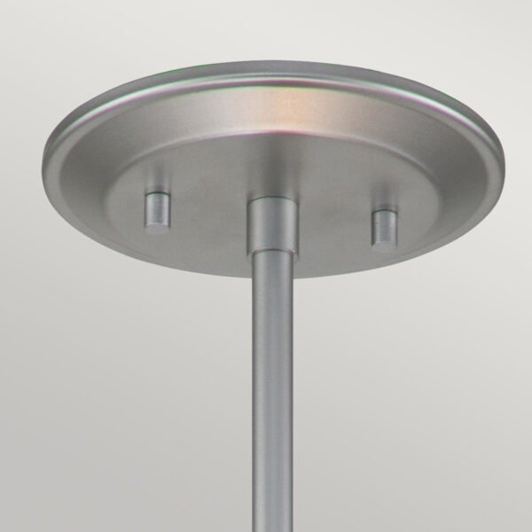 Designerska  lampa wisząca Ziggy Elstead Lighting ZIGGY-1P-S-LS Lakierowane srebro