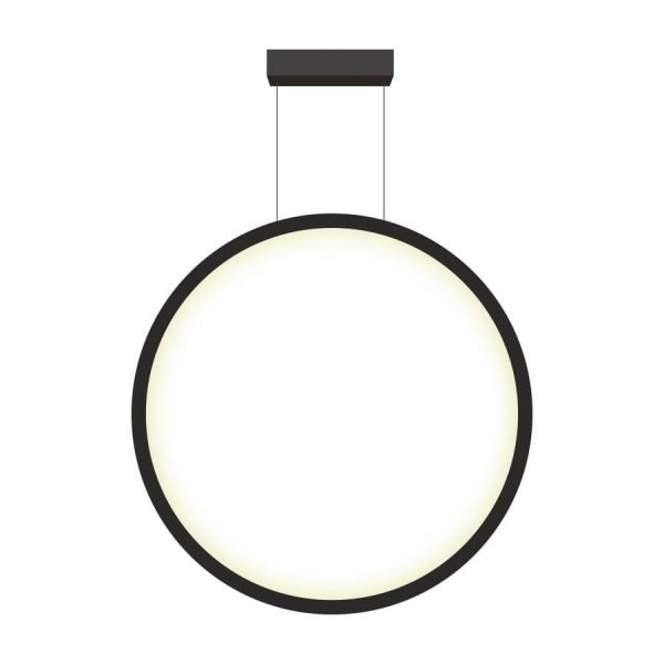 NOWOCZESNA LAMPA WISZĄCA LED DO ŁAZIENKI LIGHT PRESTIGE MIRROR LP-999/1P L BK 90cm