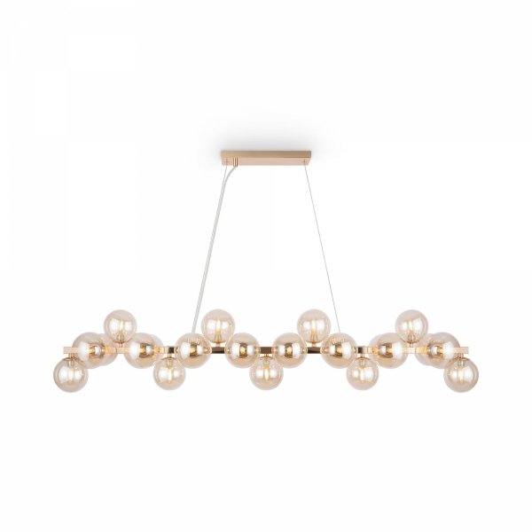NOWOCZESNA MOLEKULARNA LAMPA WISZĄCA SZKLANE KULE MAYTONI DALLAS MOD547PL-25G MODERN DESIGNERSKA LAMPA NAD STÓŁ