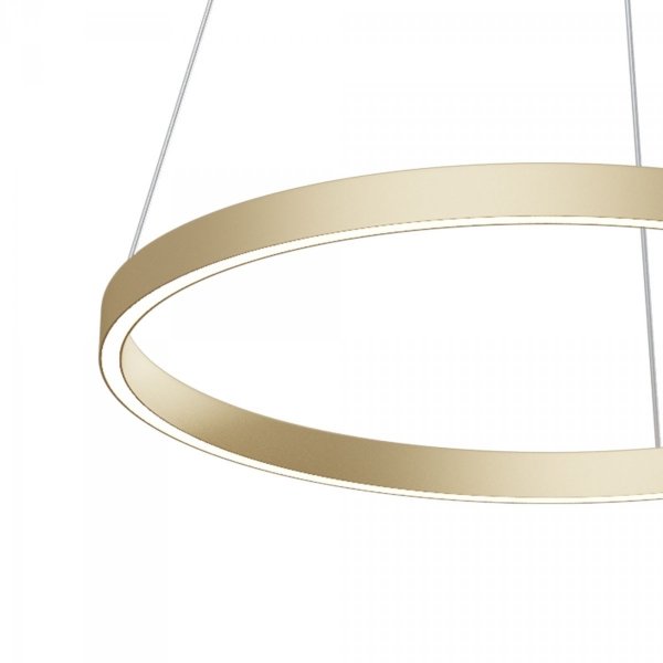 Lampa Wisząca RING Kolor Mosiądz RIM MOD058PL-L32BS3K MAYTONI Nowoczesna Okręgi LED