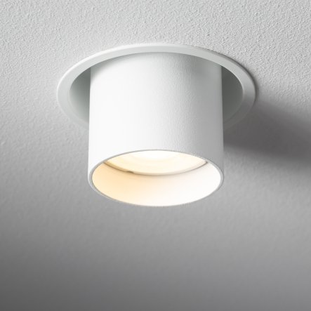 Nowoczesna Oprawa Punktowa Podtynkowa Tuba MONO SLIDE WHITE/WHITE 10795 Nowodvorski Lighting