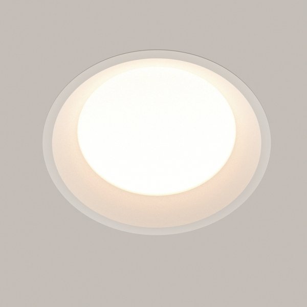Okrągła Oprawa Wpuszczana Do Łazienki Downlight Okno Maytoni DL055-24W3-4-6K-W