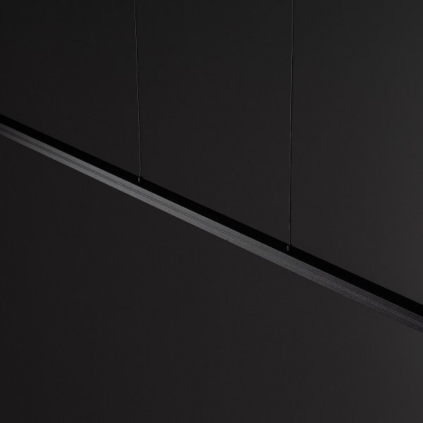 Nowoczesna Lampa Wisząca LED Czarna BAR S 10363 Nowodvorski Lighting