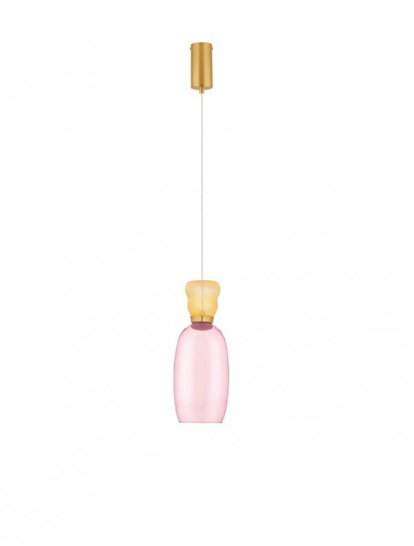 Lampa Wisząca z Kolorowego Szkła Luces Exclusivas PERENE LE44465