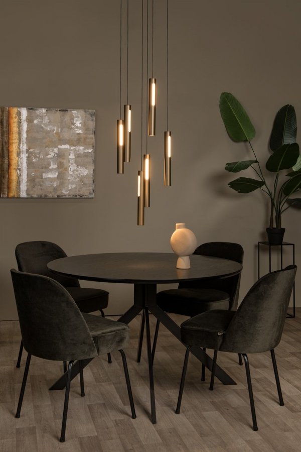 Nowoczesna Lampa Wisząca LED Brąz GRIFFITH 24403/42/04 LUCIDE