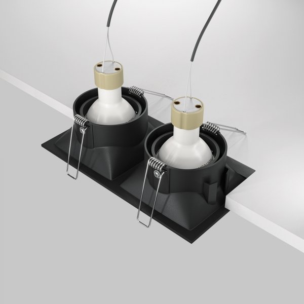 Oprawa wpuszczana downlight prostokątna DOT DL029-2-02B MAYTONI