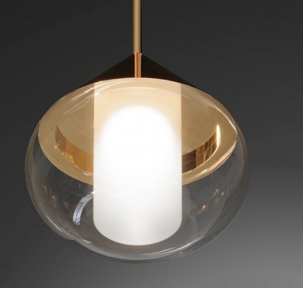 Lampa wisząca Suza PL0103-BK Yaskr czarny LED 3000K