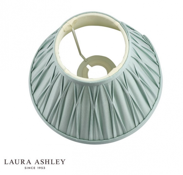 Klosz Abażur 30cm LAURA ASHLEY Fenn Silk Duck Egg DAR LIGHTING LA3305886-Q (Abażur- Bez Podstawy)