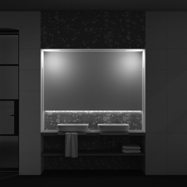 Ścieżka świetlna listwa LED do szynoprzewodu magnetycznego aluminium biały Basis MAYTONI TR102-24W-DS-W