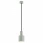 Nowoczesna prosta lampa wisząca szałwia zielony kolor ze złotymi akcentami kielich stal designerska minimalistyczna SINES 4217 Argon 
