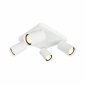 Biała Lampa Sufitowa Plafon NESTO SPL-23436-4S-WH ITALUX 