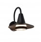 Lampa zewnętrzna kinkiet klasyczny nowoczesny designerski czarna aluminiowa SWAN IP54 5213901012 LUTEC 