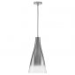 Lampa Wisząca Szklana Nowoczesna Srebrna BALSA LE43417 LUCES EXCLUSIVAS 