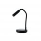 Designerska Lampka Stołowa Ładowana LED Czarna OLMO AZ5912 AZZARDO 