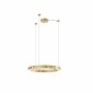 Lampa wisząca ring Aurum S PL0116-50 Yaskr złoty LED 3000K 